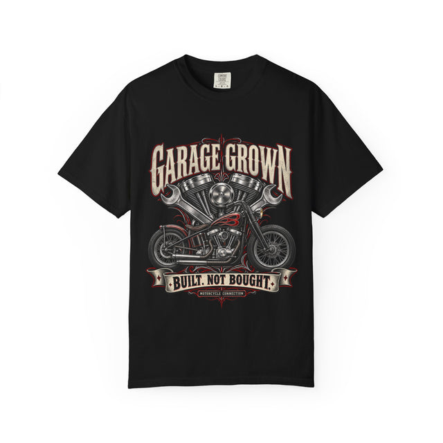 Garage Grown Custom Motorcycle Tee | Comfort Colors 1717