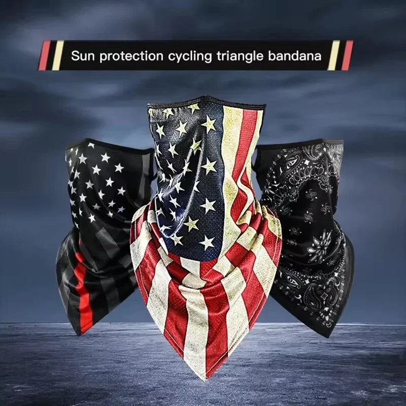 Cooling Neck Gaiter & Motorcycle Riding Scarf – UV Sun Protection Bandana