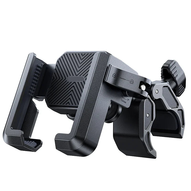 Dual Vibration Dampener Motorcycle Phone Mount – Military-Grade Shock Absorption
