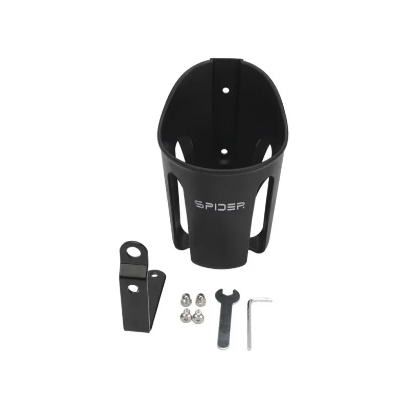 Universal Motorcycle & Bike Cup Holder – Handlebar Water Bottle Cage