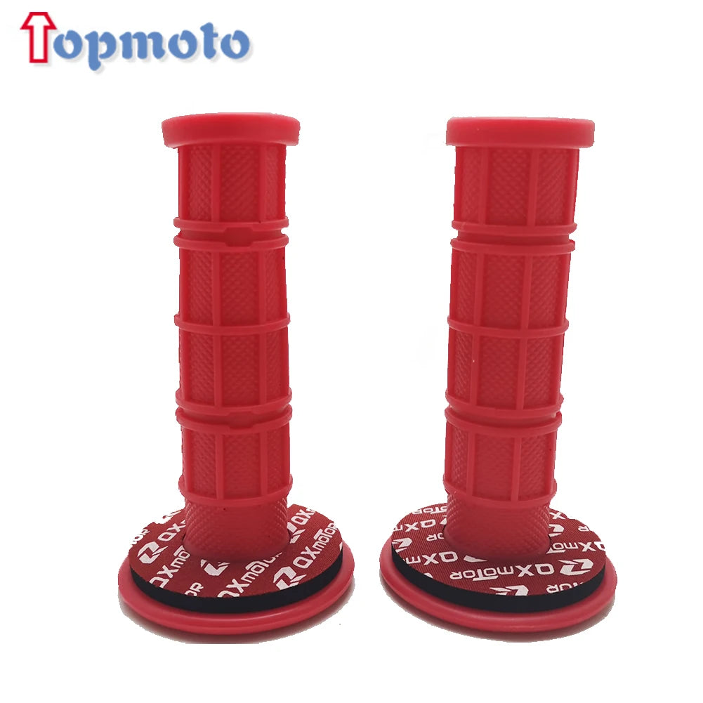 22mm MX Silicone Handlebar Grips – Universal Dirt Bike & Motocross Replacement