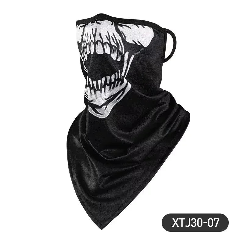 Cooling Neck Gaiter & Motorcycle Riding Scarf – UV Sun Protection Bandana