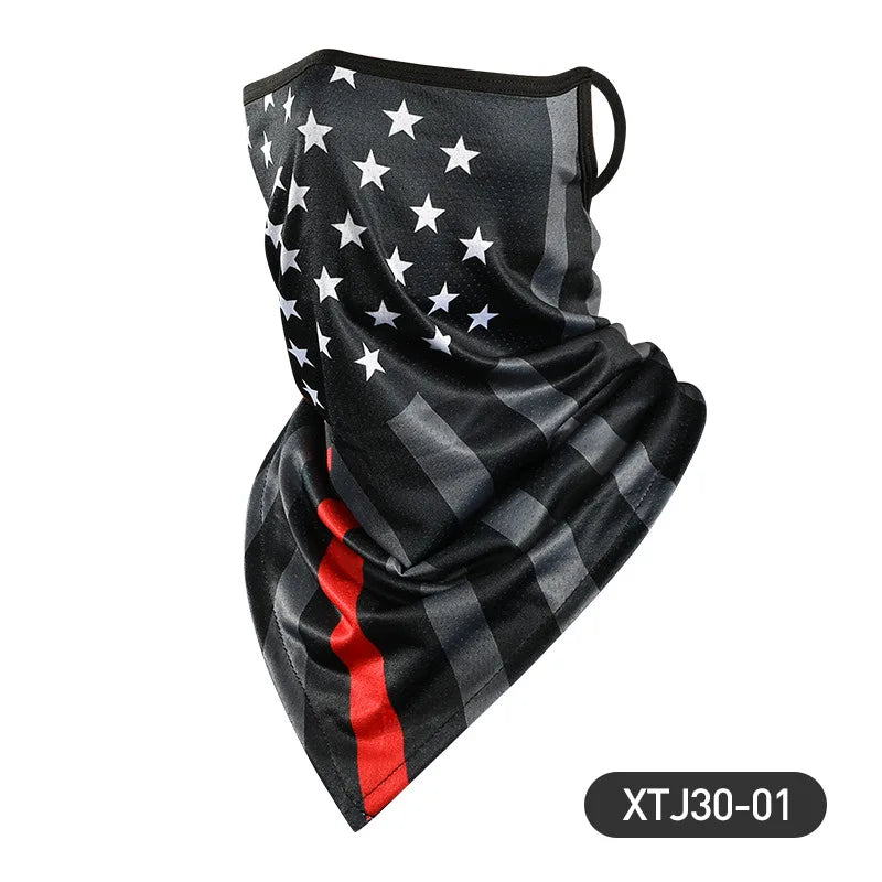 Cooling Neck Gaiter & Motorcycle Riding Scarf – UV Sun Protection Bandana