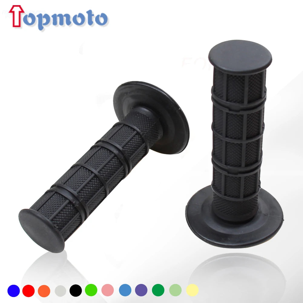 22mm MX Silicone Handlebar Grips – Universal Dirt Bike & Motocross Replacement
