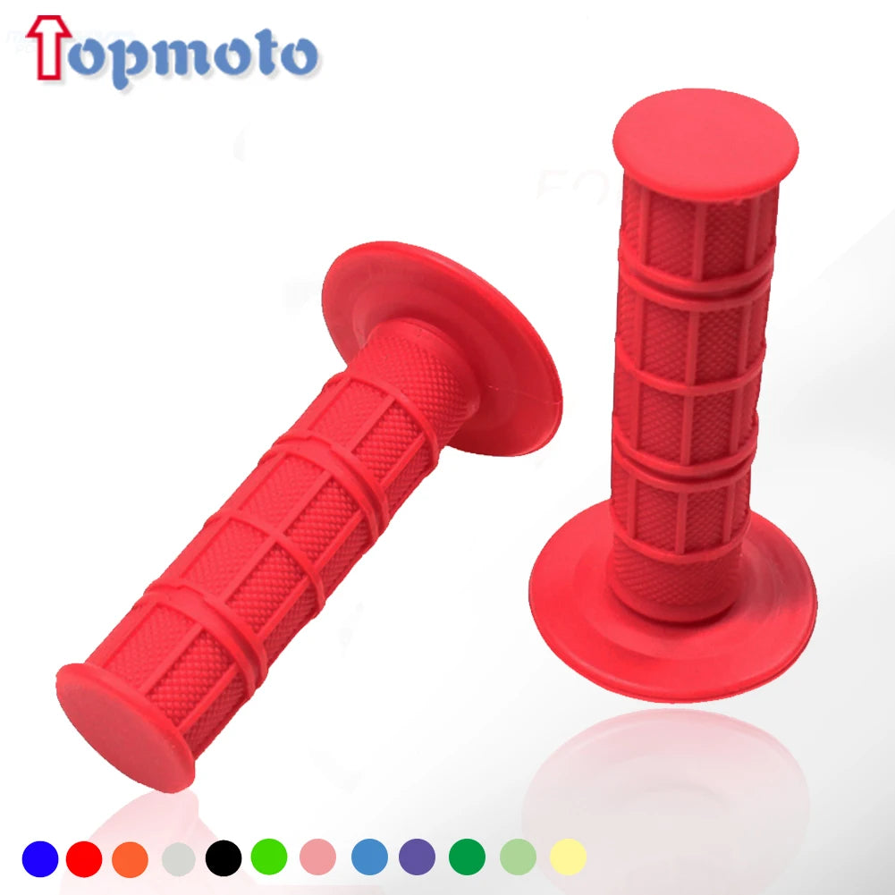 22mm MX Silicone Handlebar Grips – Universal Dirt Bike & Motocross Replacement
