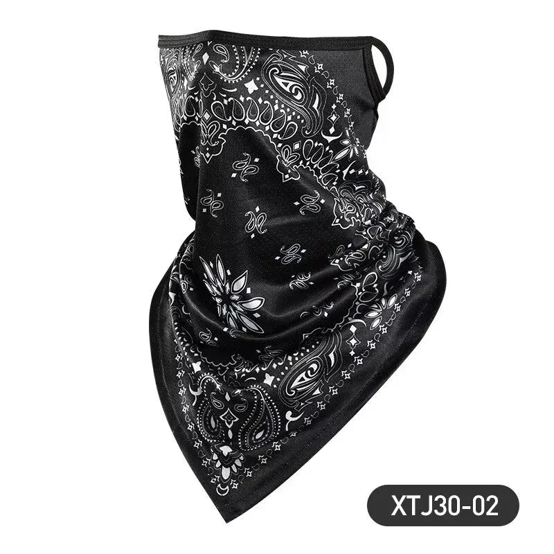 Cooling Neck Gaiter & Motorcycle Riding Scarf – UV Sun Protection Bandana