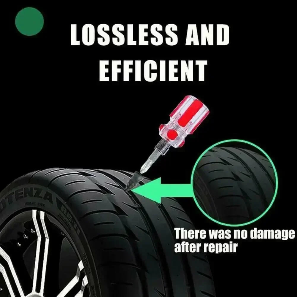 Tire Repair Rubber Nail Plugs – Universal Puncture Repair Kit