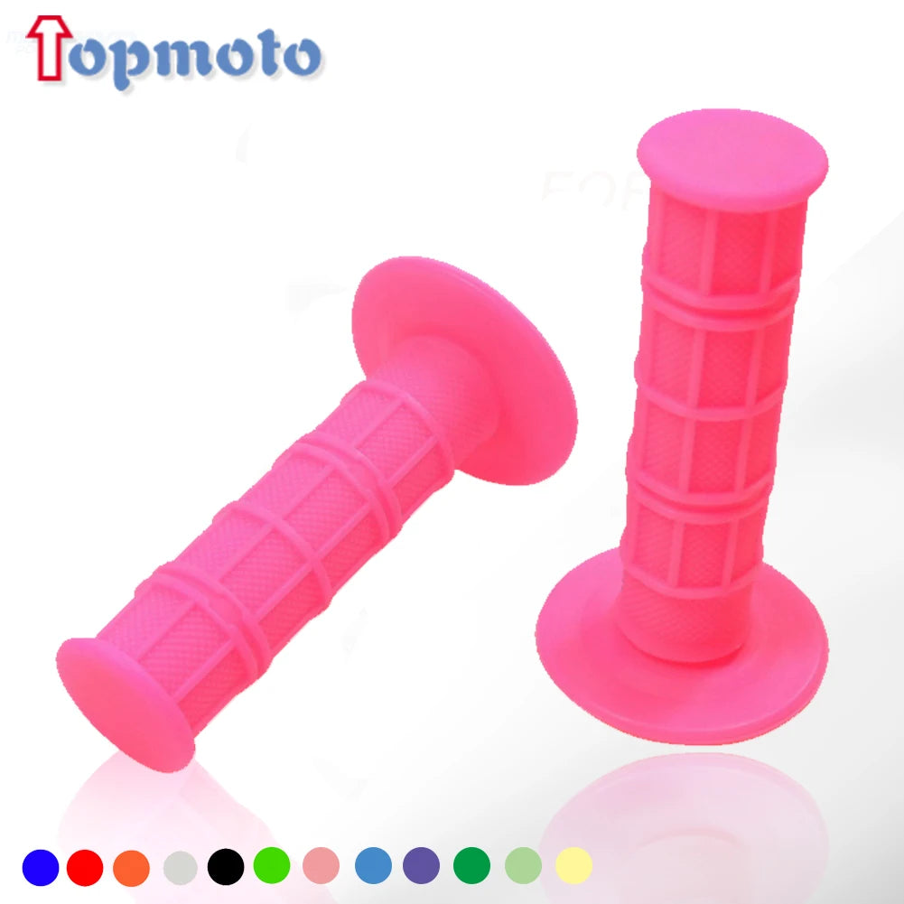 22mm MX Silicone Handlebar Grips – Universal Dirt Bike & Motocross Replacement