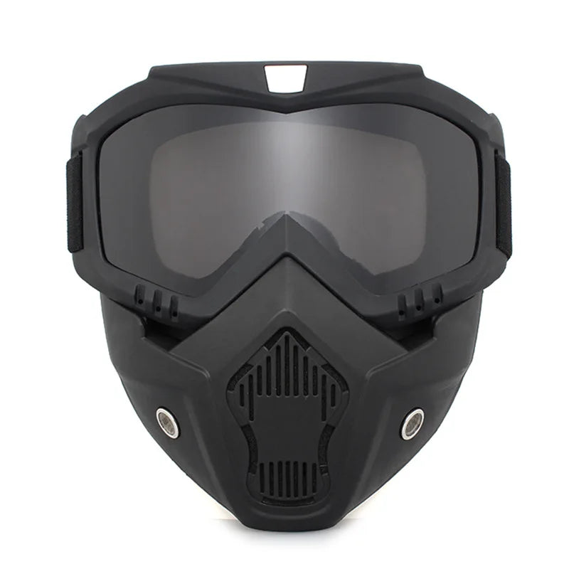 Motocross Goggles & Windproof Face Mask – Off-Road Dirt Bike Protective Set