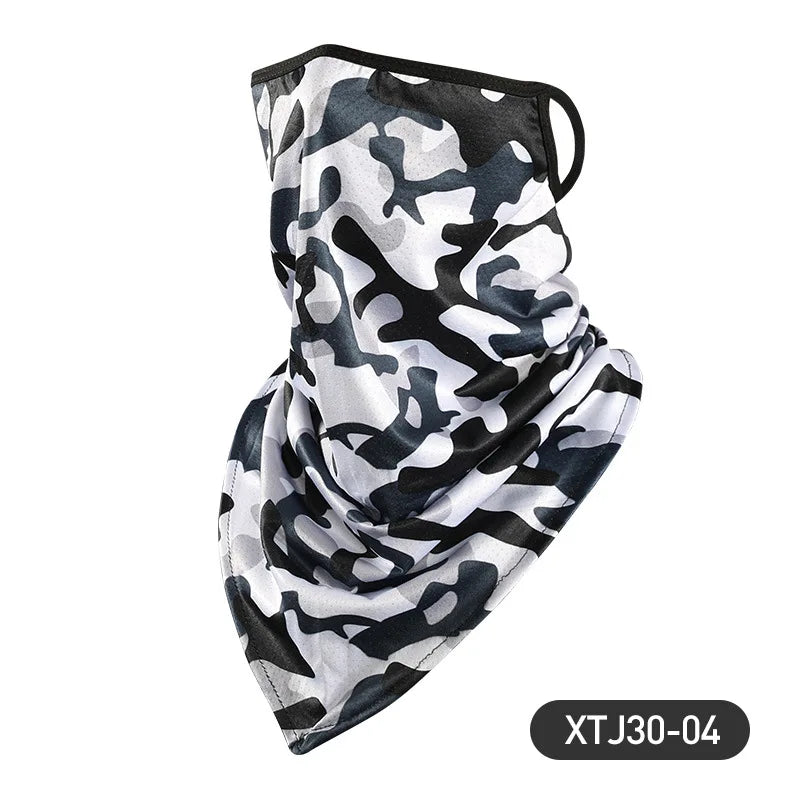 Cooling Neck Gaiter & Motorcycle Riding Scarf – UV Sun Protection Bandana