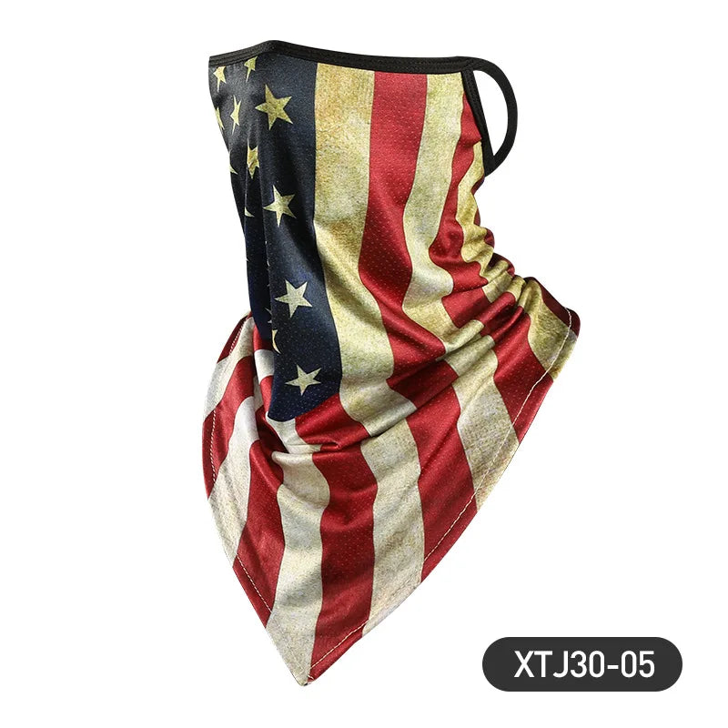 Cooling Neck Gaiter & Motorcycle Riding Scarf – UV Sun Protection Bandana