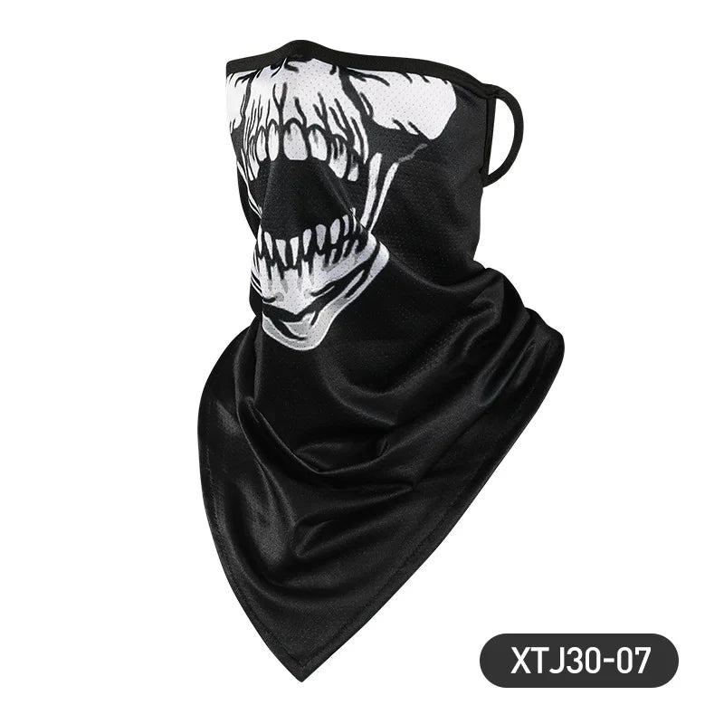 Cooling Neck Gaiter & Motorcycle Riding Scarf – UV Sun Protection Bandana
