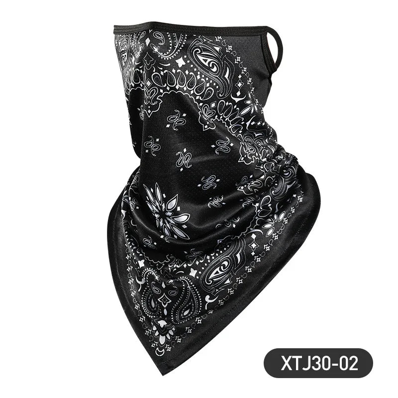 Cooling Neck Gaiter & Motorcycle Riding Scarf – UV Sun Protection Bandana