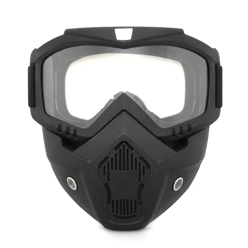 Motocross Goggles & Windproof Face Mask – Off-Road Dirt Bike Protective Set