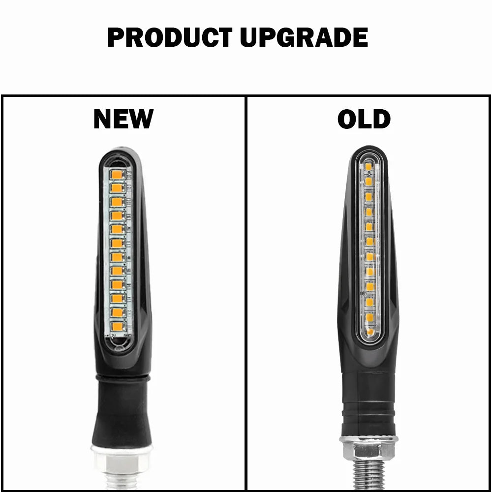 Motorcycle LED Turn Signals – Sequential Flowing Indicator & DRL Brake Light