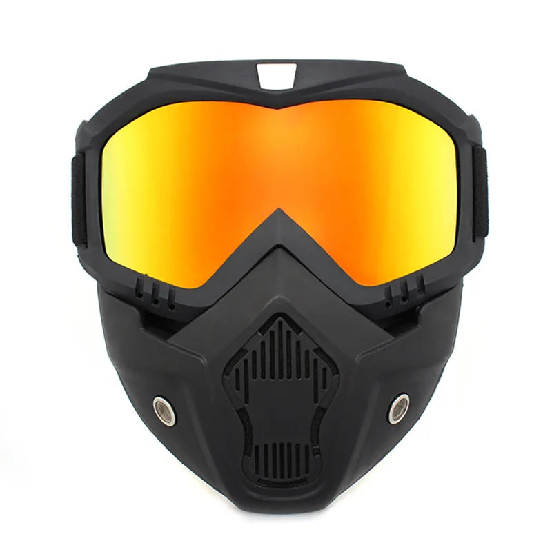 Motocross Goggles & Windproof Face Mask – Off-Road Dirt Bike Protective Set