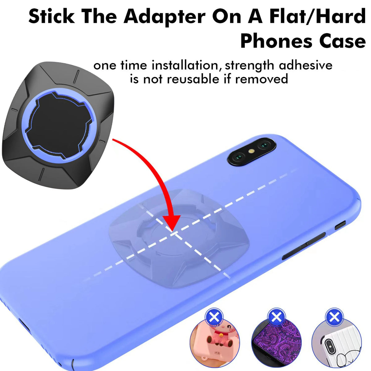 Anti-Shake Motorcycle Phone Mount – Vibration Dampener with Quick Release