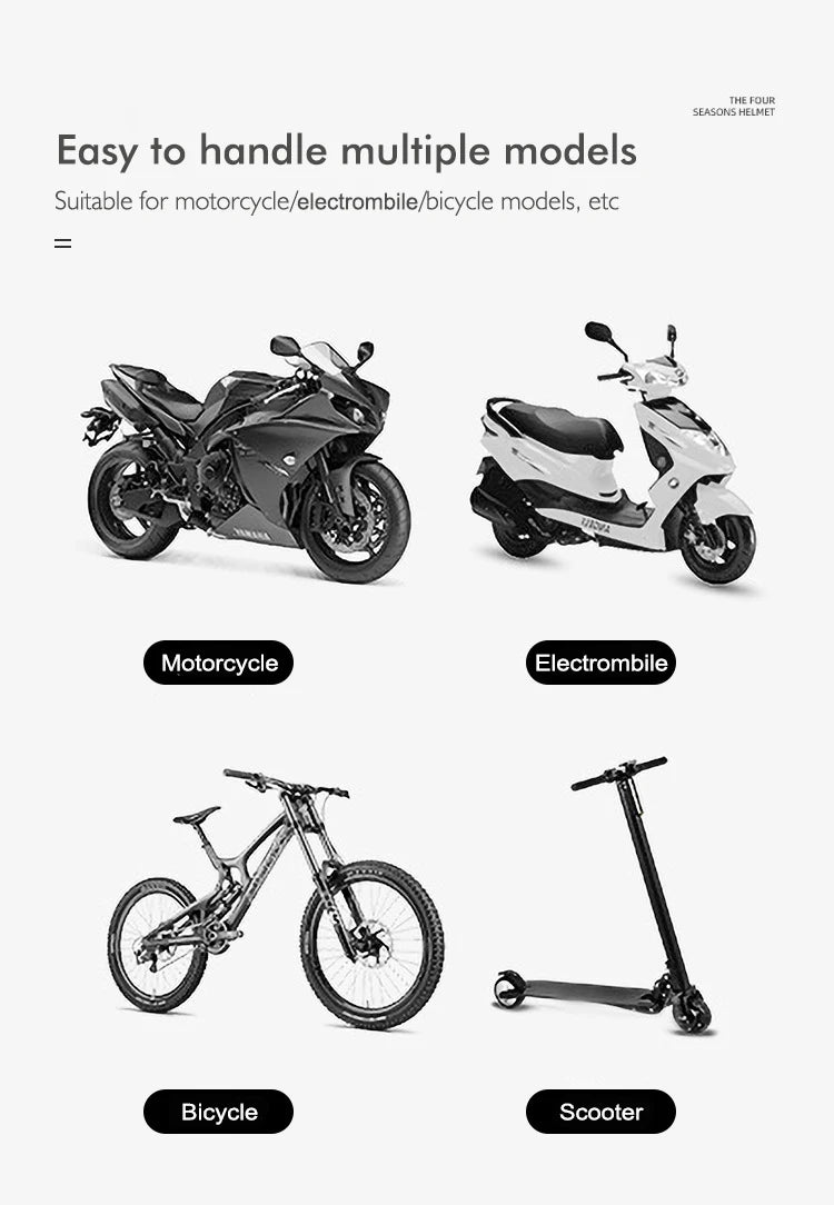Waterproof Motorcycle Phone Holder – Handlebar & Mirror Mount with Navigation Cover