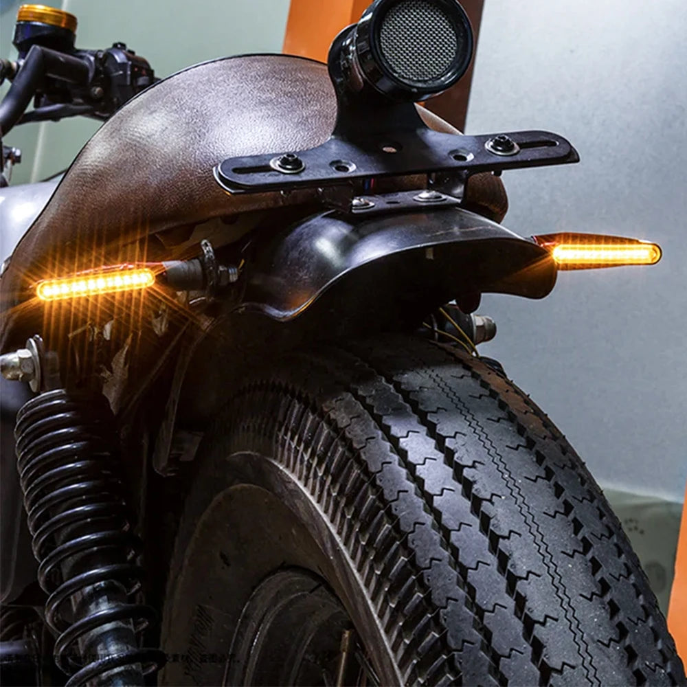 Motorcycle LED Turn Signals – Sequential Flowing Indicator & DRL Brake Light