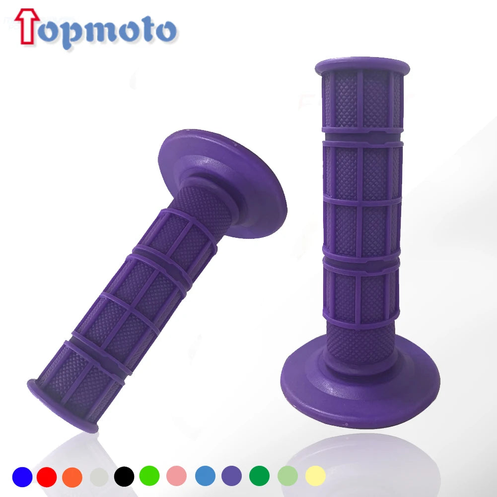 22mm MX Silicone Handlebar Grips – Universal Dirt Bike & Motocross Replacement