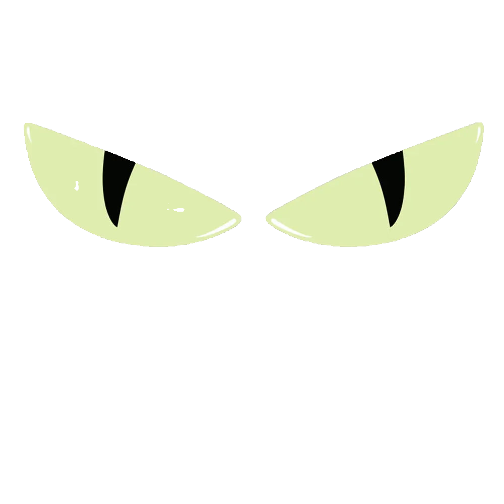 Pair of 3D reflective devil's eye motorcycle and helmet stickers