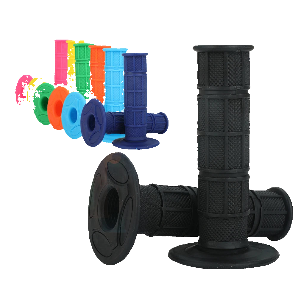 Pair of 22mm MX silicone motorcycle and motocross handlebar grips